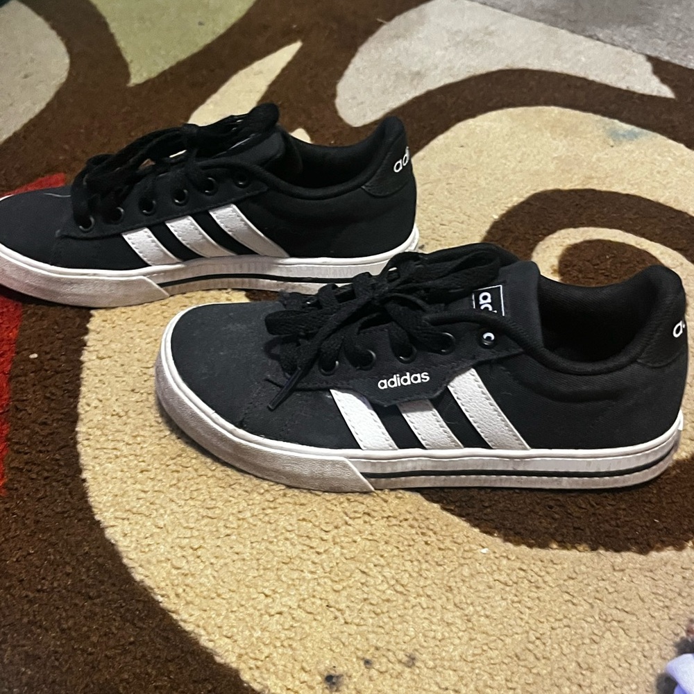 Adidas Classic Black and White Shoes
